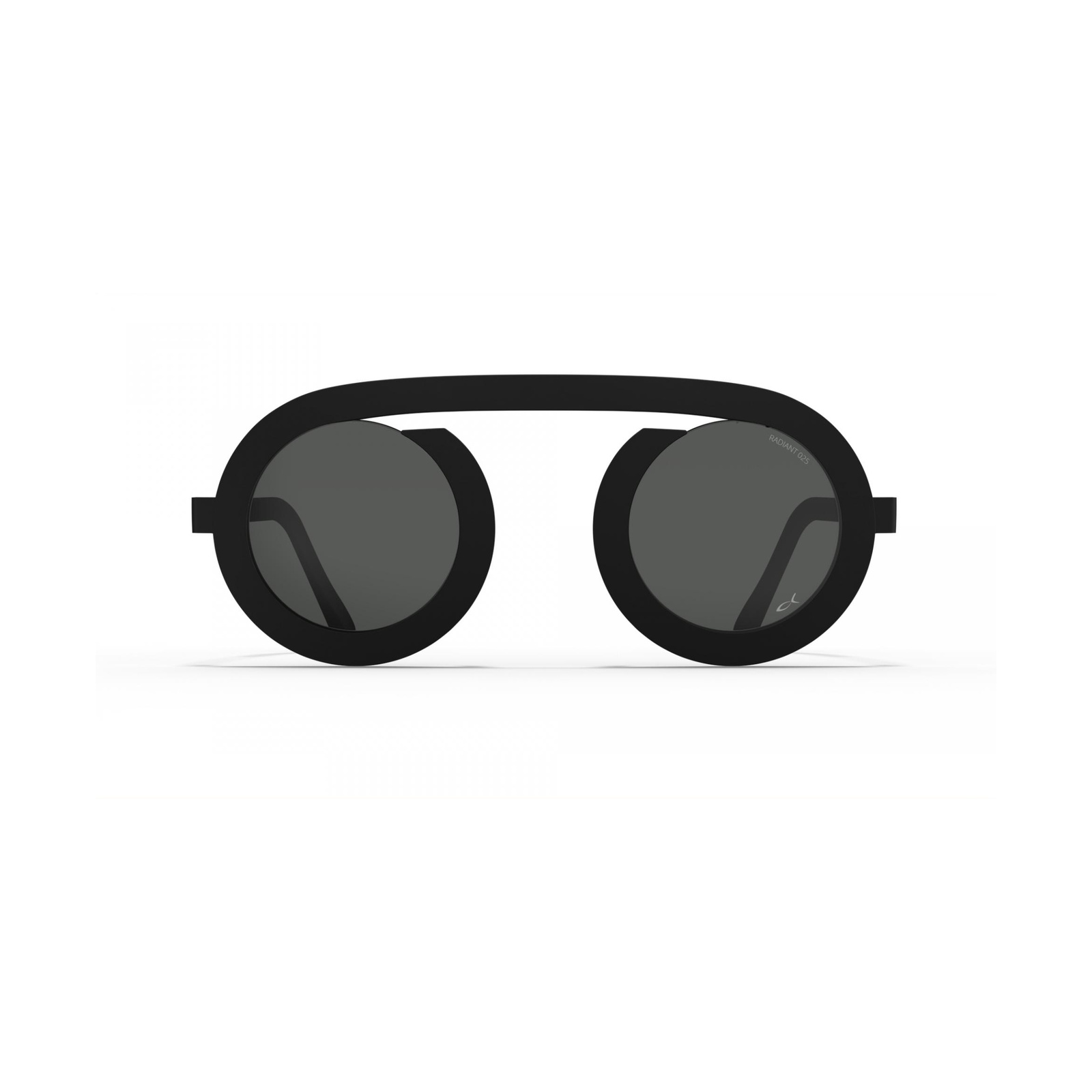 Óculos de sol Blackfin ARC-R Black Edition vistos de frente